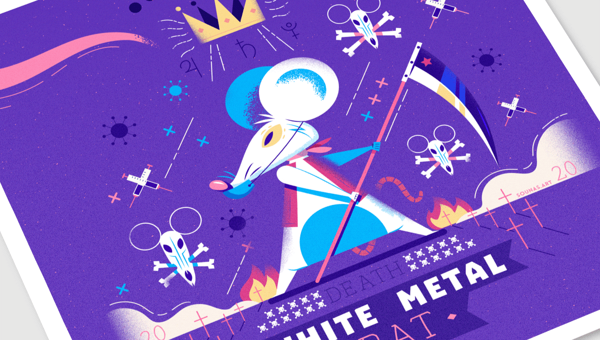 White Metal Rat4