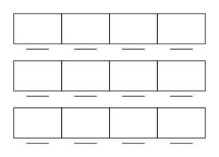 Portfolio Grid 4 columns show title under thumbnail
