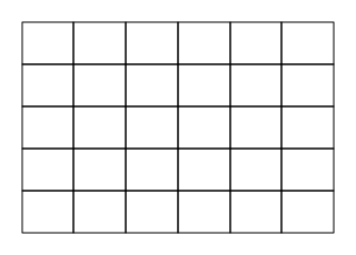 Portfolio Grid 6 columns No Gap