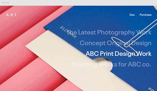Text Tab Style Slider