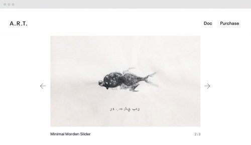 Morden Clean Slider