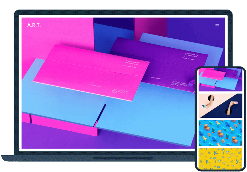 Boxed Masonry Grid Portfolio