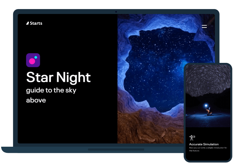 App Landing Page